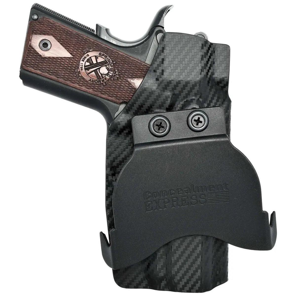 1911 3.5in Paddle Holster - Side View