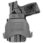 Springfield Hellcat Paddle Holster - Right Hand Carbon Fiber Back