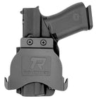 Paddle Holster fits: Glock 43X - Right Hand Black Back