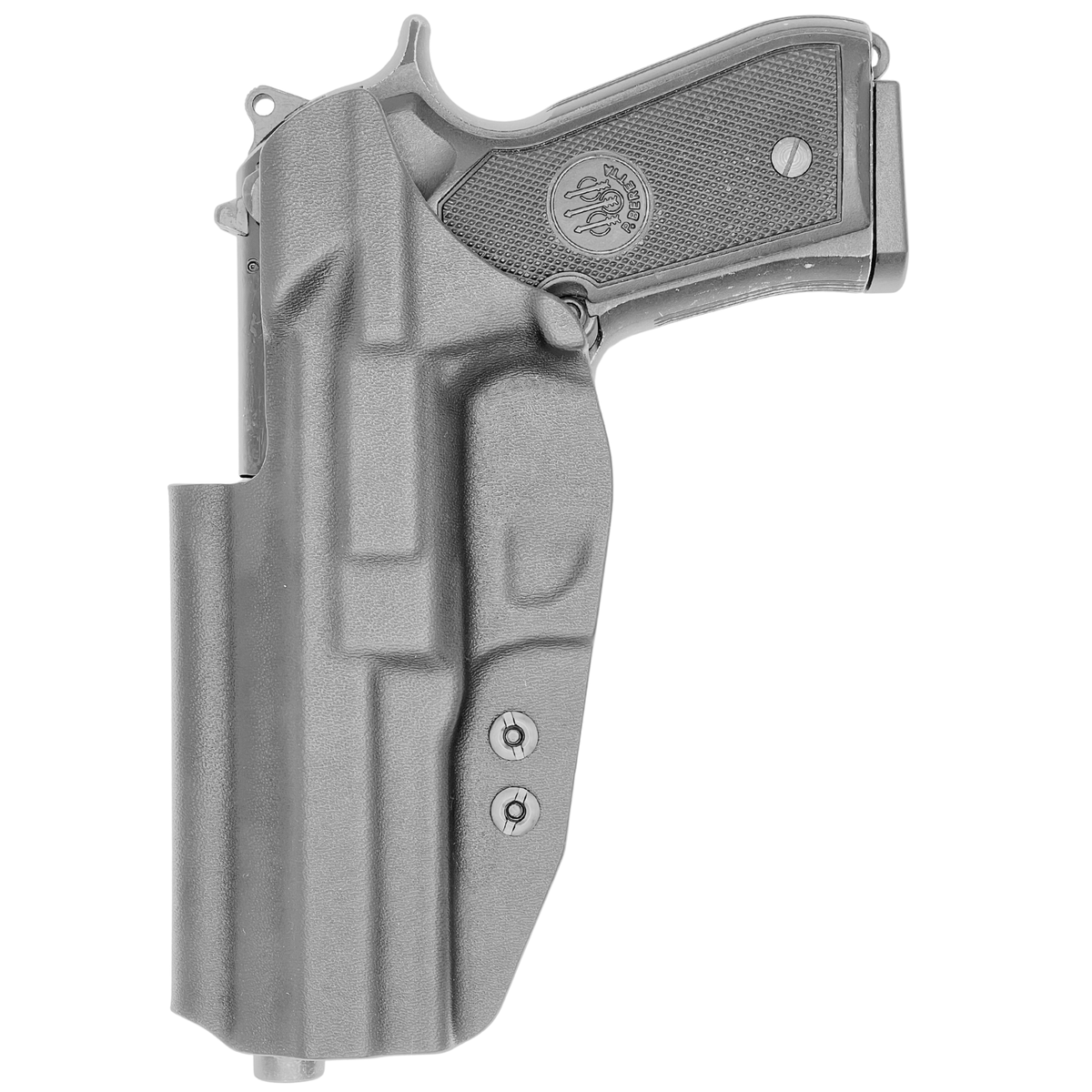Beretta 92 Compact IWB Holster - Right Hand Black Back