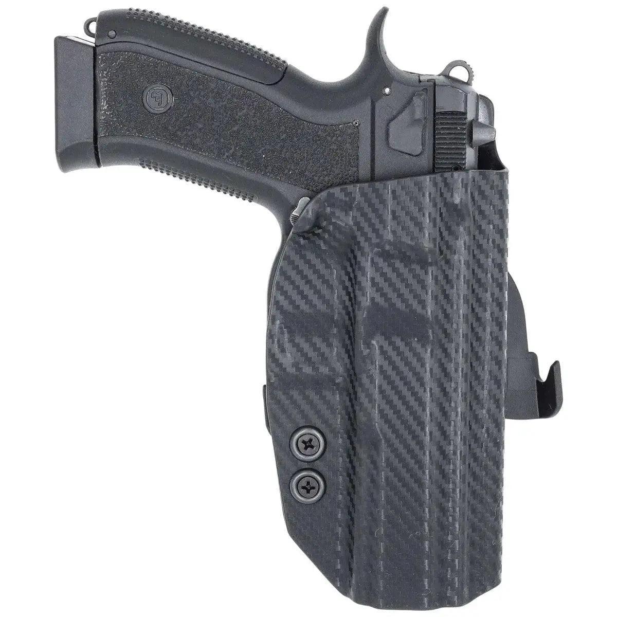 CZ 75 Paddle Holster - Profile View