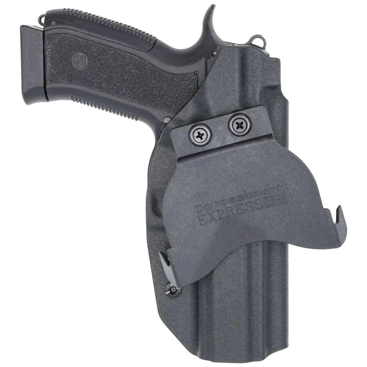 CZ 75 Paddle Holster - Profile View