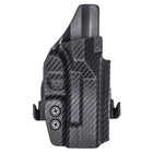 CZ 75B Paddle Holster - Right Hand Carbon Fiber Front