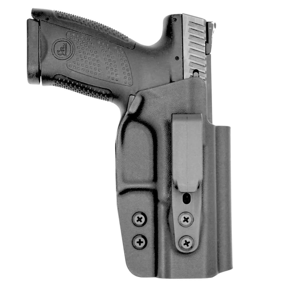 CZ P10 C Tuckable IWB Holster - Worn on Belt