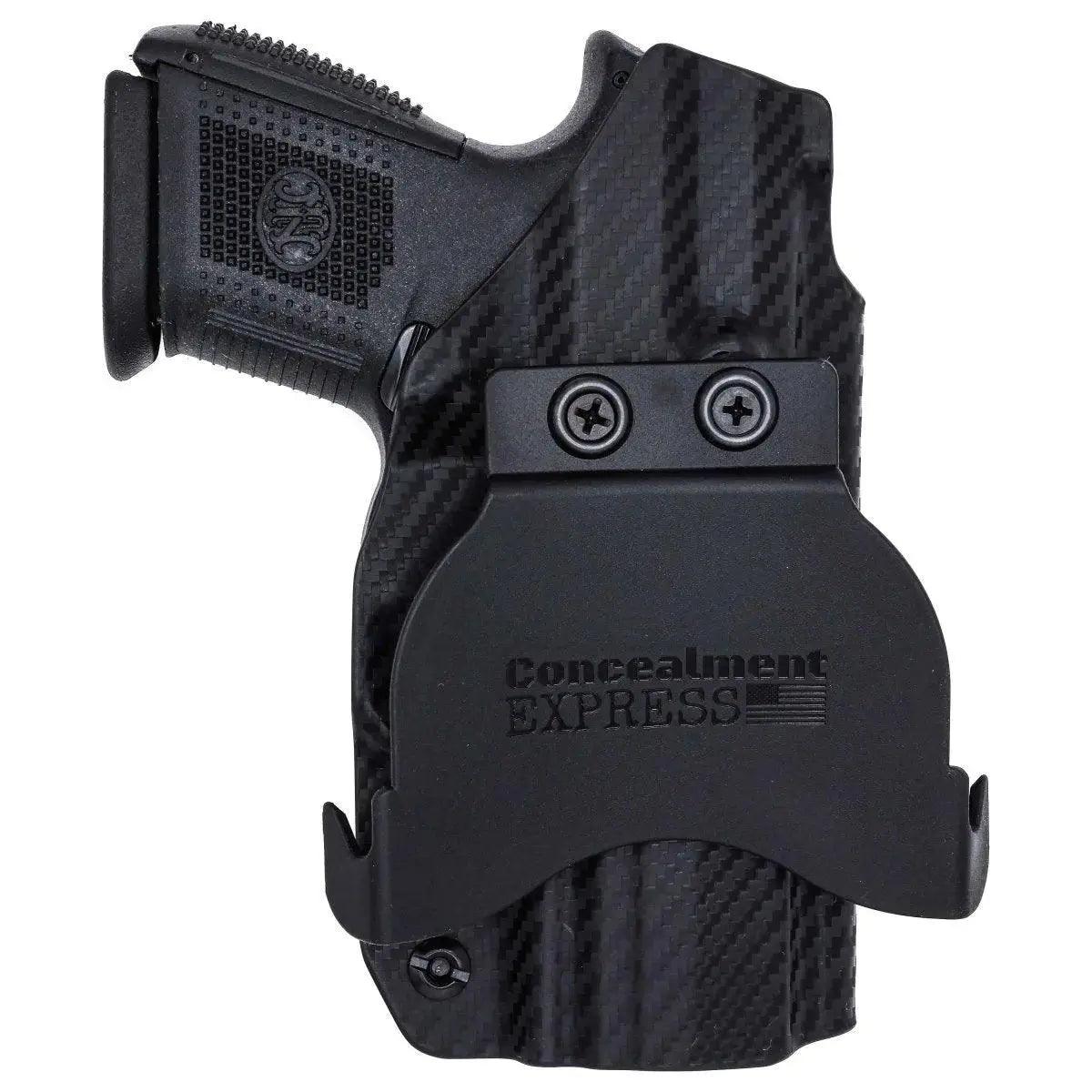 FN Compact Paddle Holster - Side View