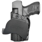 H&K VP9SK Paddle Holster - Right Hand Carbon Fiber Front