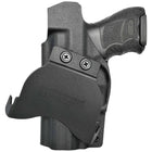H&K VP9SK Paddle Holster - Right Hand Black Front