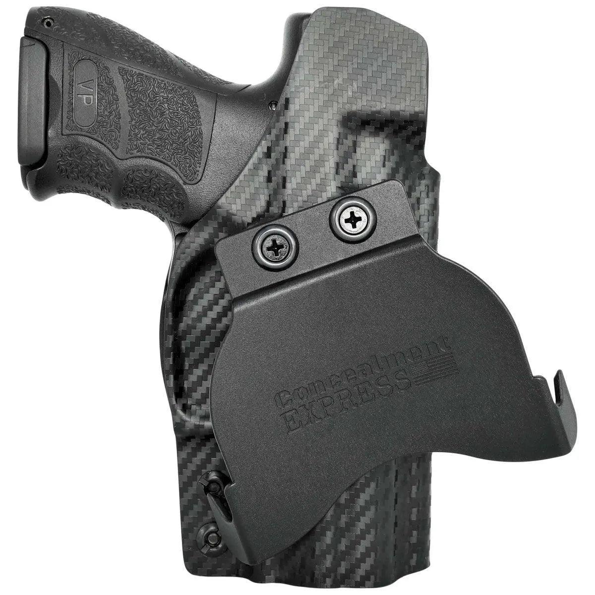 H&K VP9SK Paddle Holster - Side View