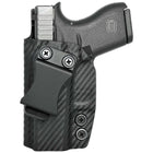 IWB Holster fits: Glock 42 - Left Hand Carbon Fiber Front