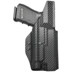 IWB Holster fits: Glock 17 19 19X 26 31 32 33 34 45 47 49 TLR-1 - Left Hand Carbon Fiber Back