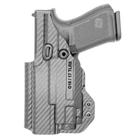 IWB Holster fits: Glock 17 19 19X 26 31 32 33 34 45 47 49 TLR8 - Carbon Fiber Back