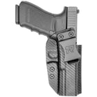 IWB Holster fits: Glock 20 21 - Right Hand Carbon Fiber Front