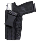 Kahr CW9 IWB Holster - Left Hand Carbon Fiber Front