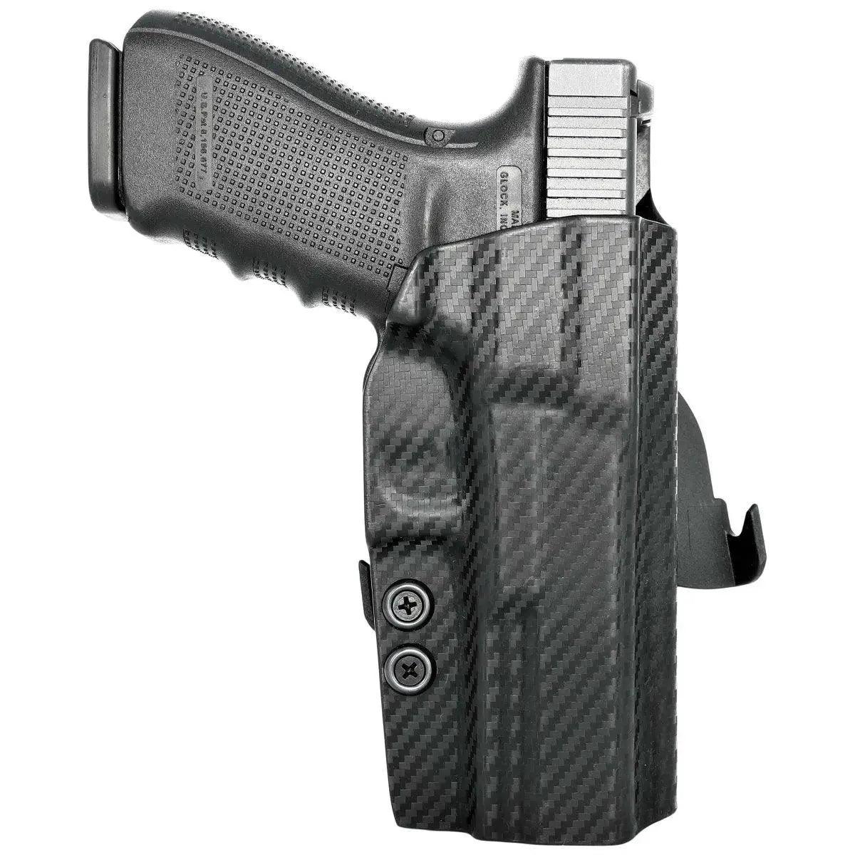 Glock 20 Paddle Holster - Profile View