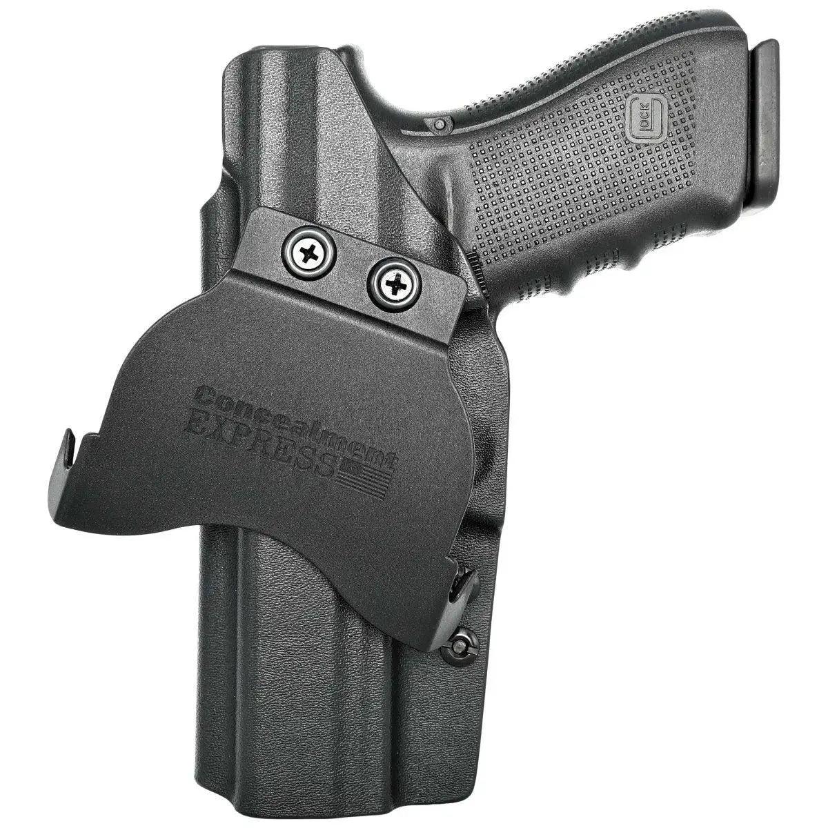 Glock 20 Paddle Holster - Worn on Belt