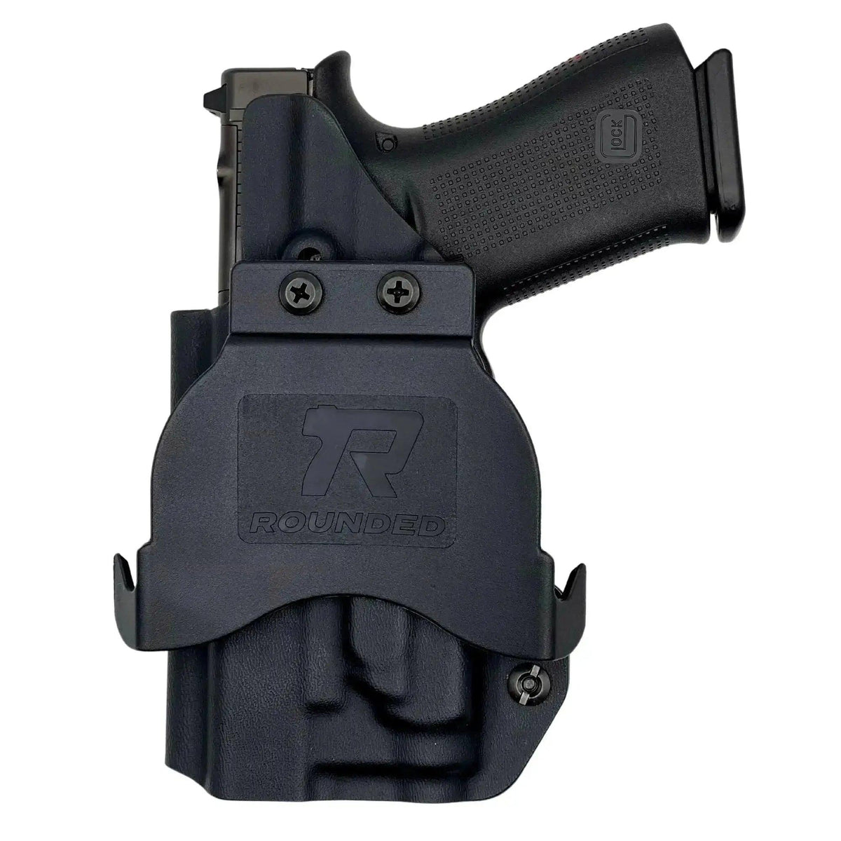 Glock 43X Olight PL-MINI Paddle Holster - Profile View