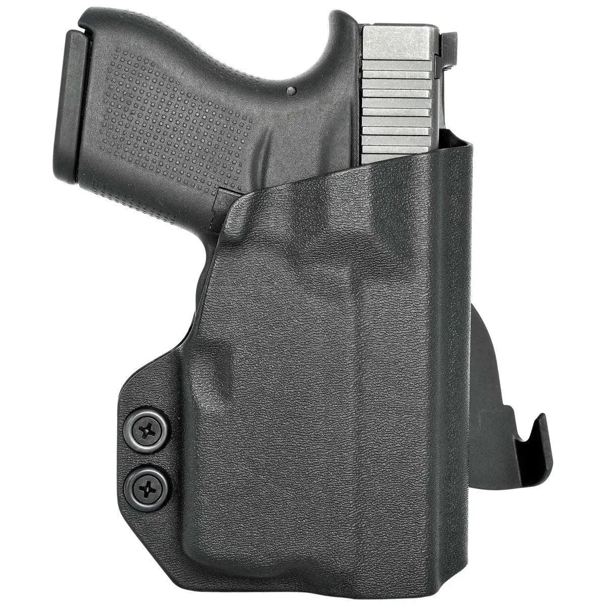 Glock 43X TLR6 Paddle Holster - Detail View