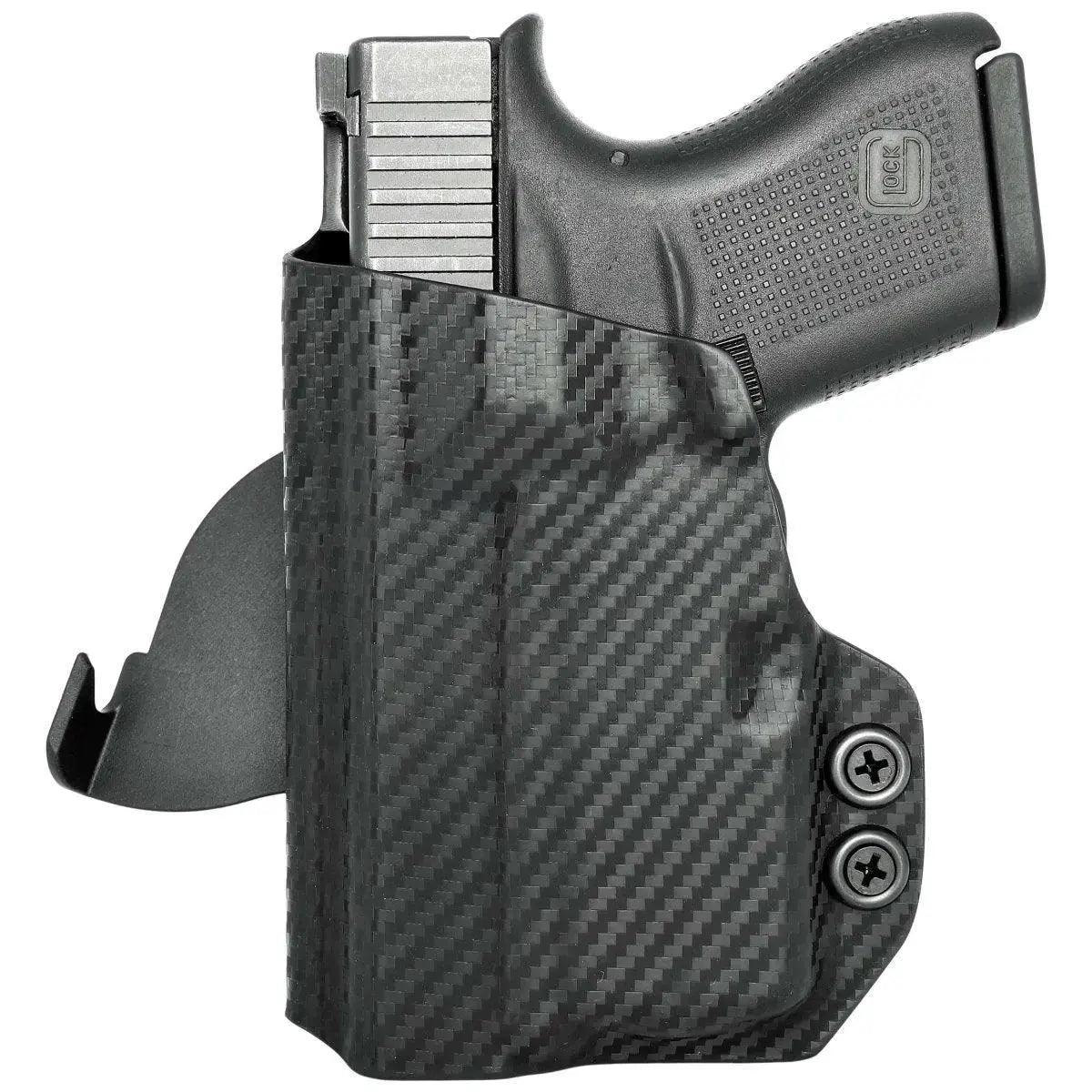 Glock 43X TLR6 Paddle Holster