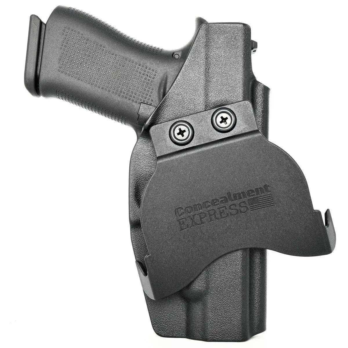 Paddle Holster fits: Glock 48 (Optic Ready) - Rounded by Concealment Express