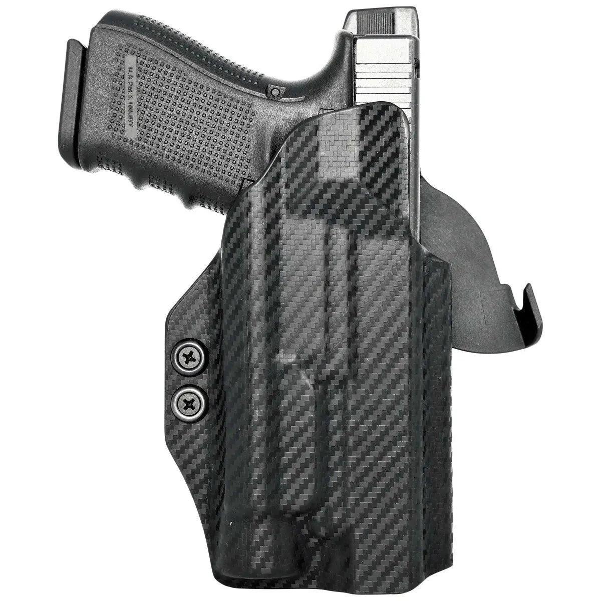 Glock 17 TLR-1 Paddle Holster - Profile View