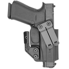 Plus Line IWB KYDEX Holster fits: Glock 43X - Black Back