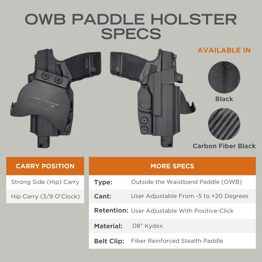 Paddle Holster