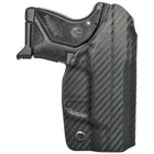 Ruger LCP 2 IWB Holster - Left Hand Carbon Fiber Back