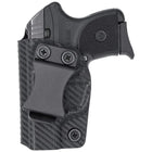 Ruger LCP IWB Holster - Left Hand Carbon Fiber Front