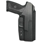 Ruger Security-9 IWB Holster - Left Hand Carbon Fiber Back