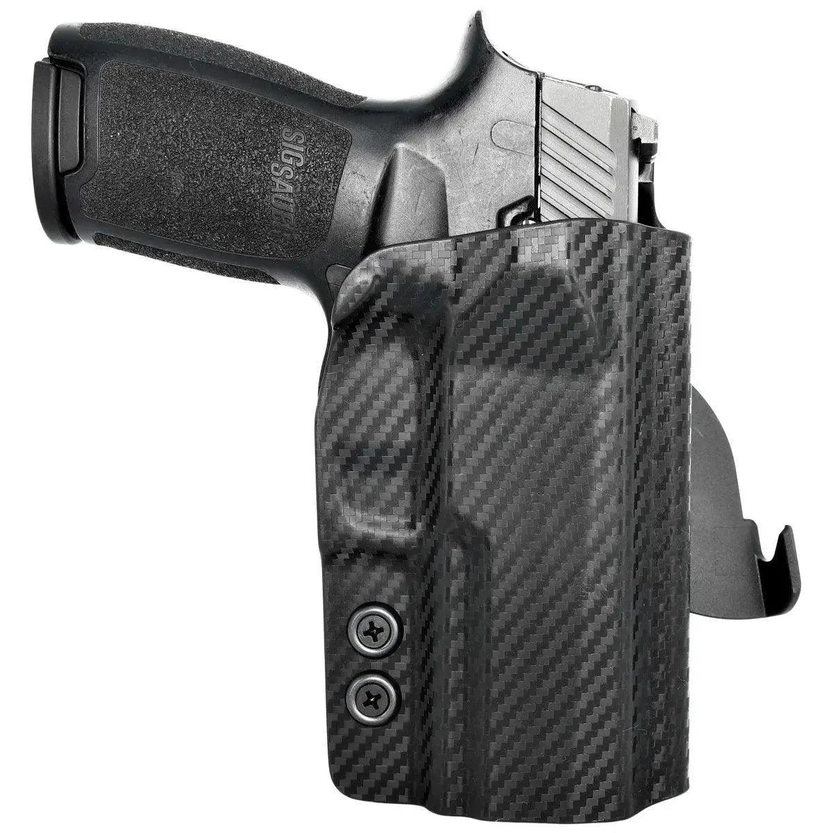 Sig Sauer P320 Compact Paddle Holster - Profile View