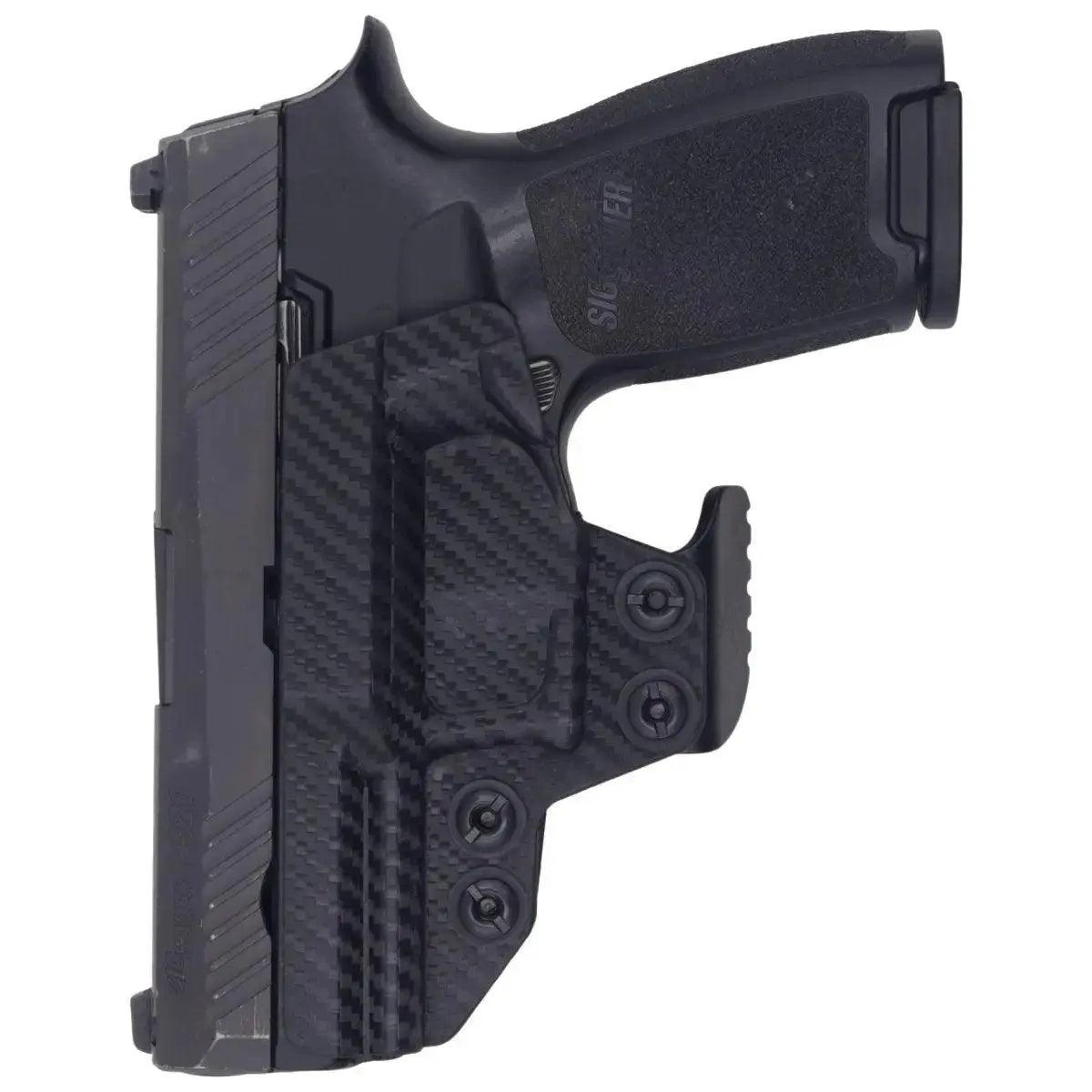 Sig Sauer P320 Trigger Guard Holster - Carbon Fiber Back