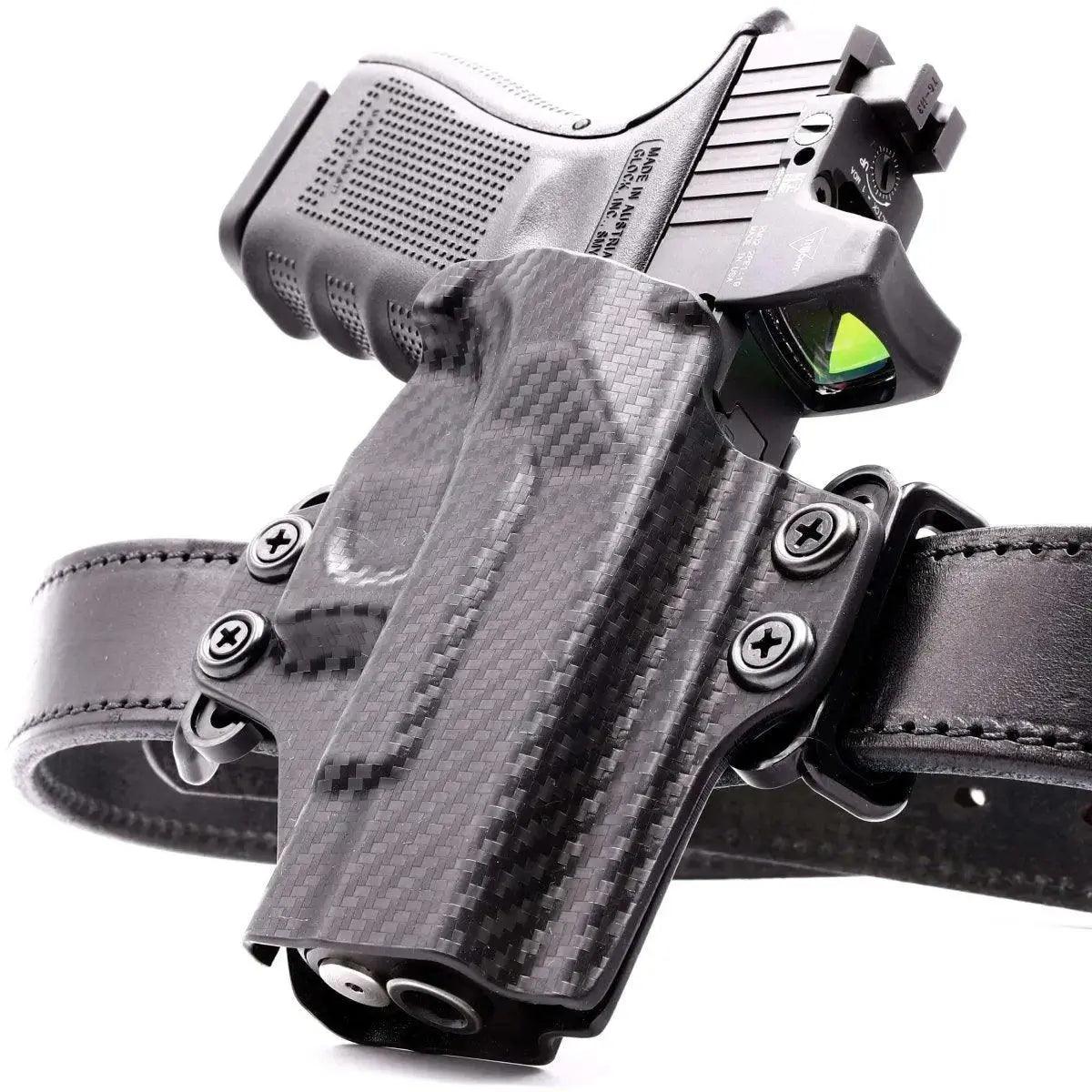 Sig Sauer P320 OWB Holster - Side View