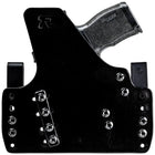 Sig Sauer P365 Leather Hybrid Holster (Wide) - Right Hand Carbon Fiber Back