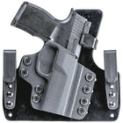 Sig Sauer P365 Leather Hybrid Holster (Wide) - Right Hand Black Front