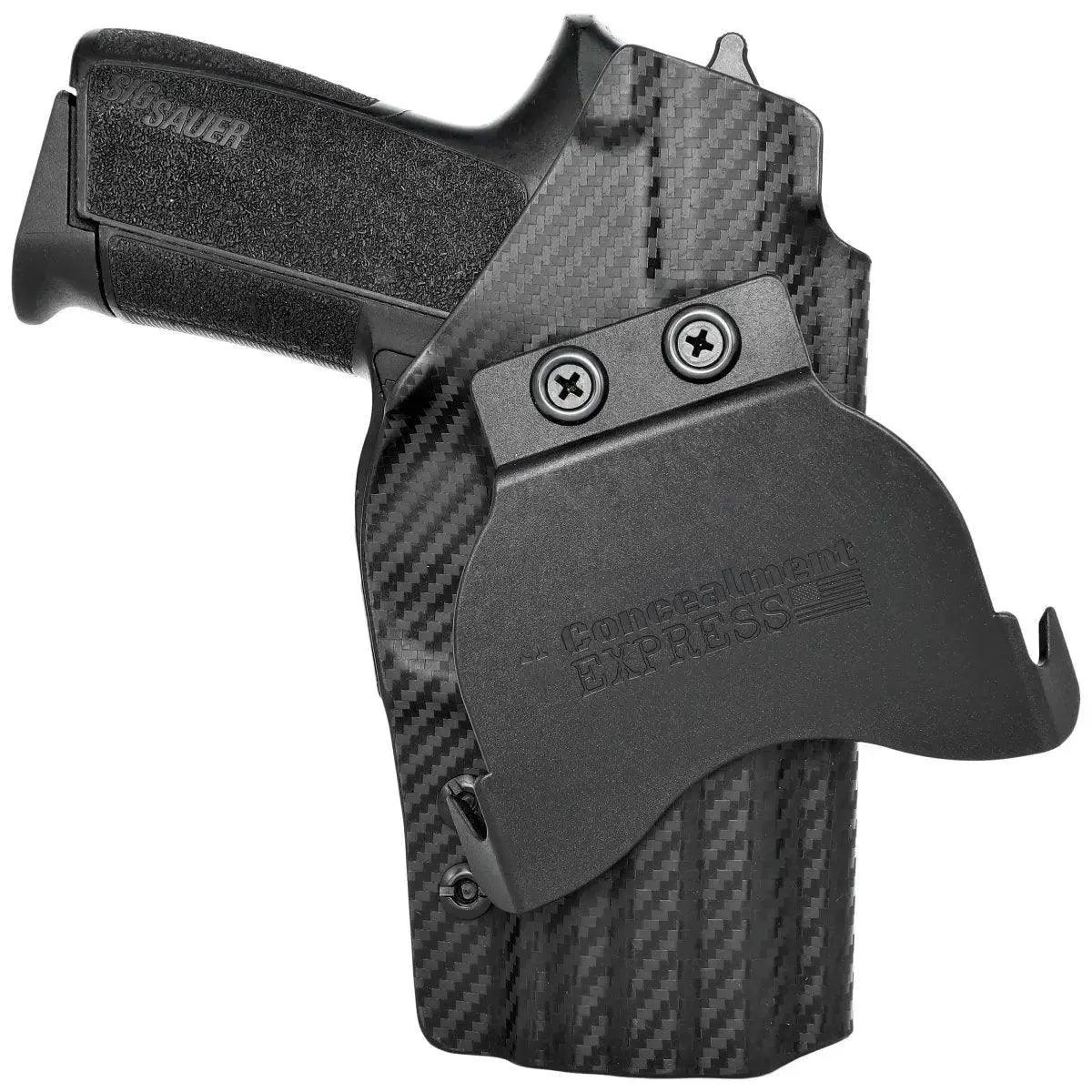 Sig Sauer SP2022 Paddle Holster - Side View