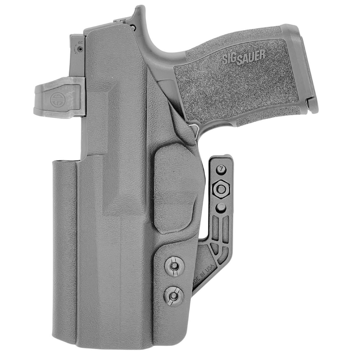 Sig Sauer P365 XL IWB KYDEX Holster - Plus Line - Black Back