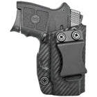 Smith & Wesson M&P Bodyguard 380 IWB Holster - Right Hand Carbon Fiber Front