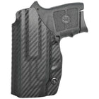 Smith & Wesson M&P Bodyguard 380 IWB Holster - Right Hand Carbon Fiber Back
