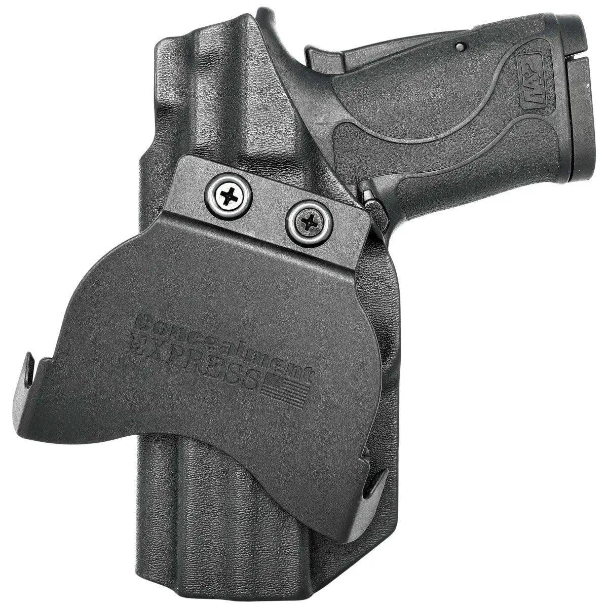 Smith & Wesson M&P Shield Paddle Holster - Worn on Belt