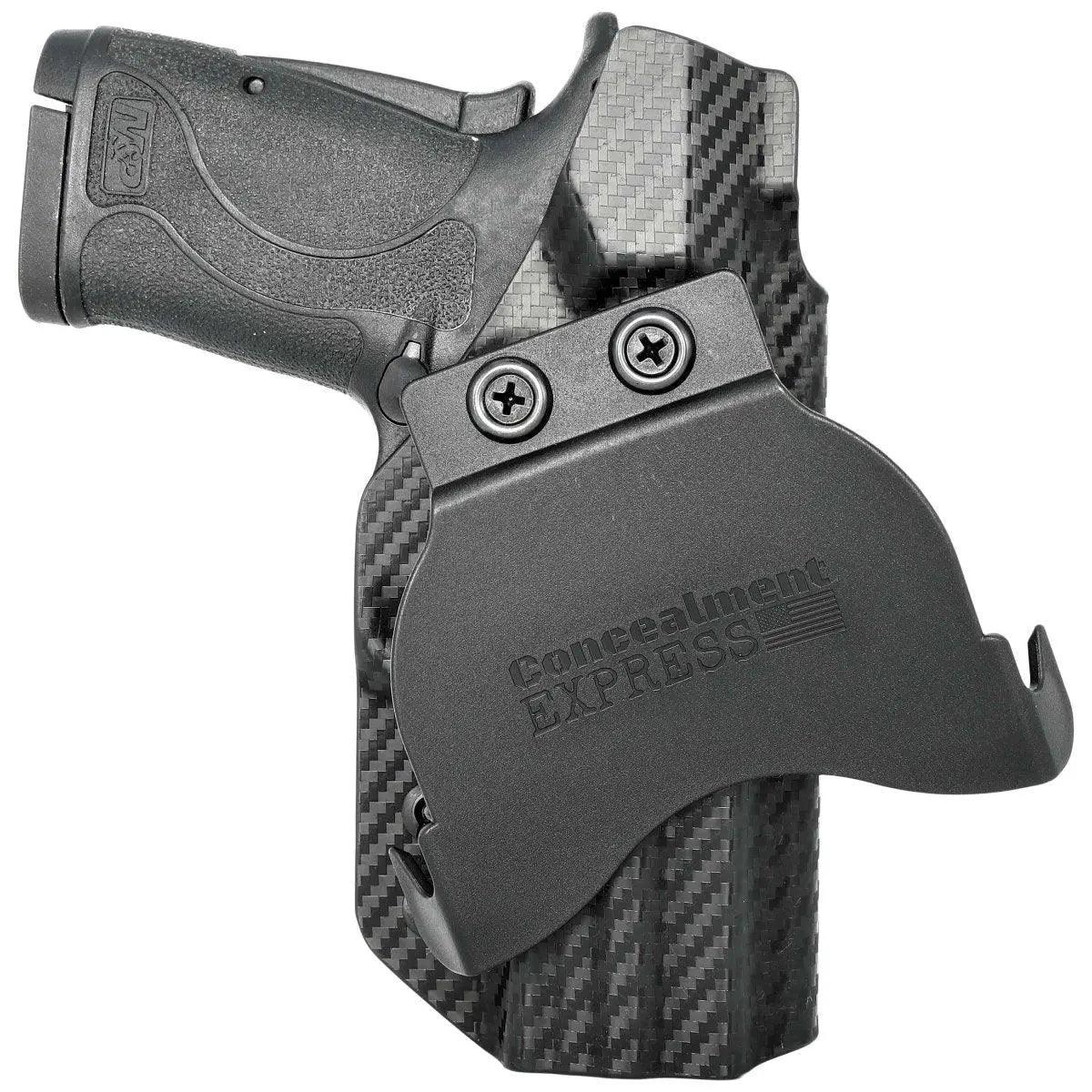 Smith & Wesson M&P Shield Paddle Holster - Side View