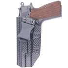 Springfield SA-35 IWB Holster - Left Hand Carbon Fiber Front