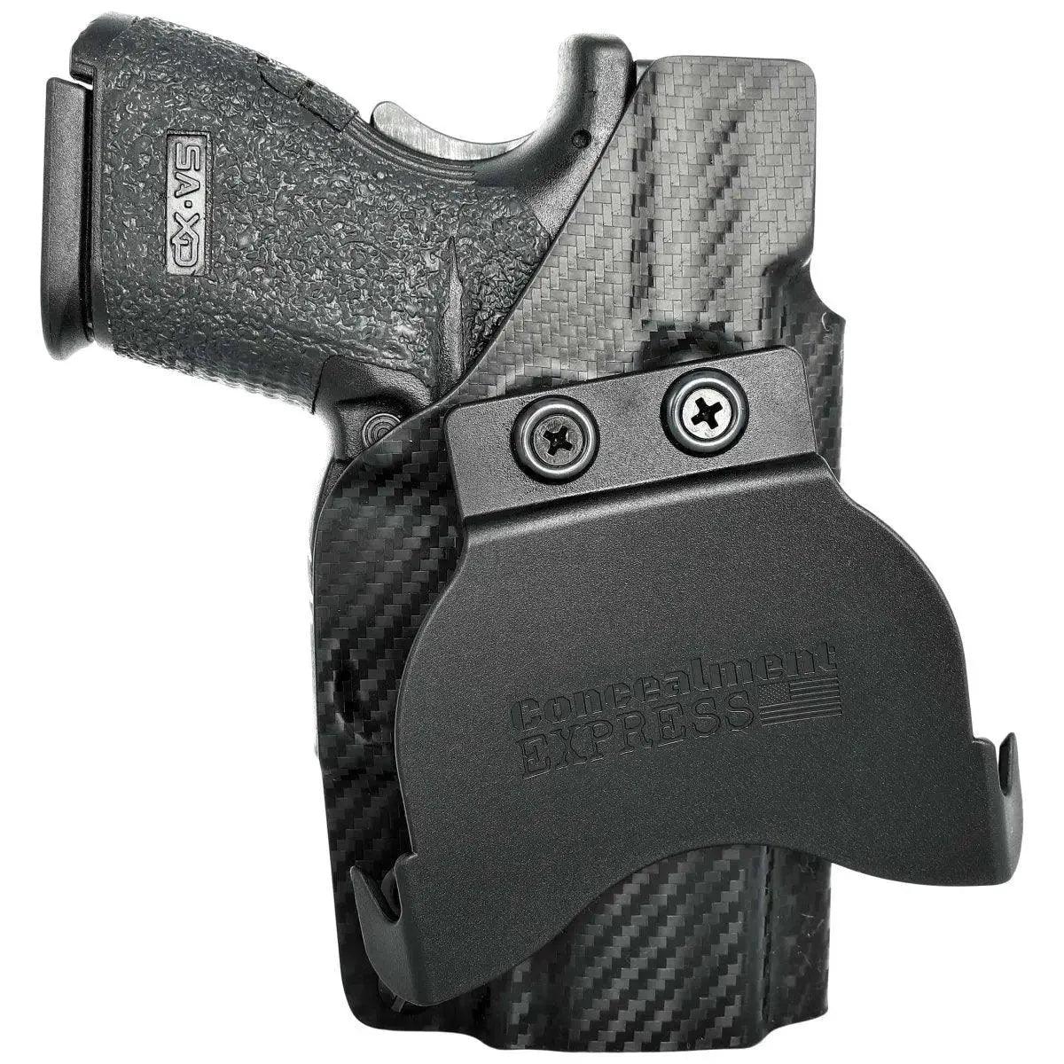 Springfield 3in Paddle Holster - Side View