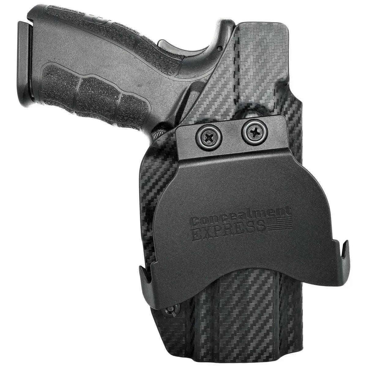 Springfield 4in Paddle Holster - Side View