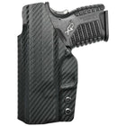 Springfield XDS 4in IWB Holster - Right Hand Carbon Fiber Back
