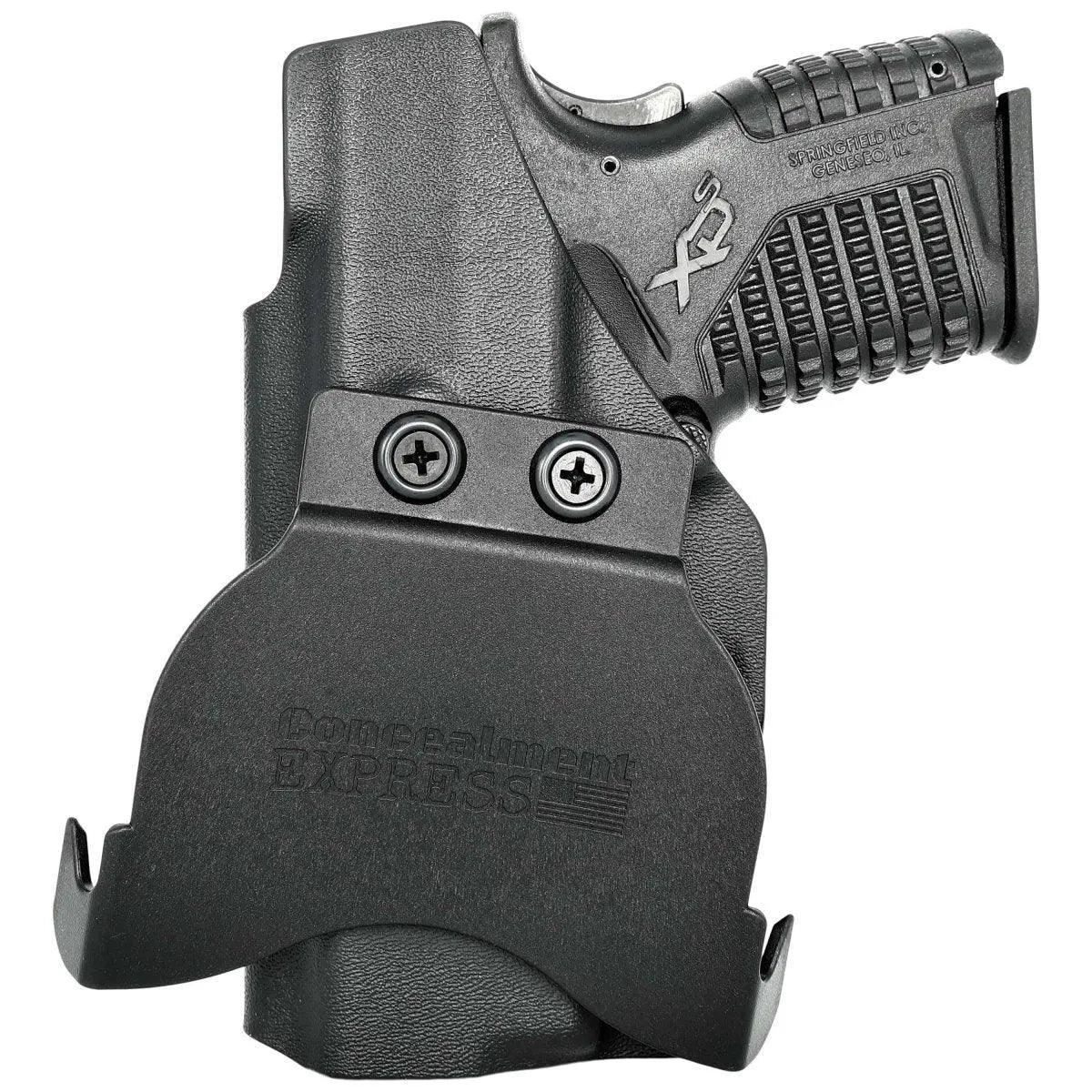 Springfield XD-S Paddle Holster - Worn on Belt