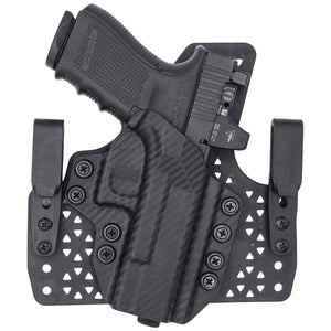 Glock 43/43X/48 (Incl. MOS) Tuckable IWB KYDEX/Armaloy Wide Hybrid Holster - Rounded by Concealment Express