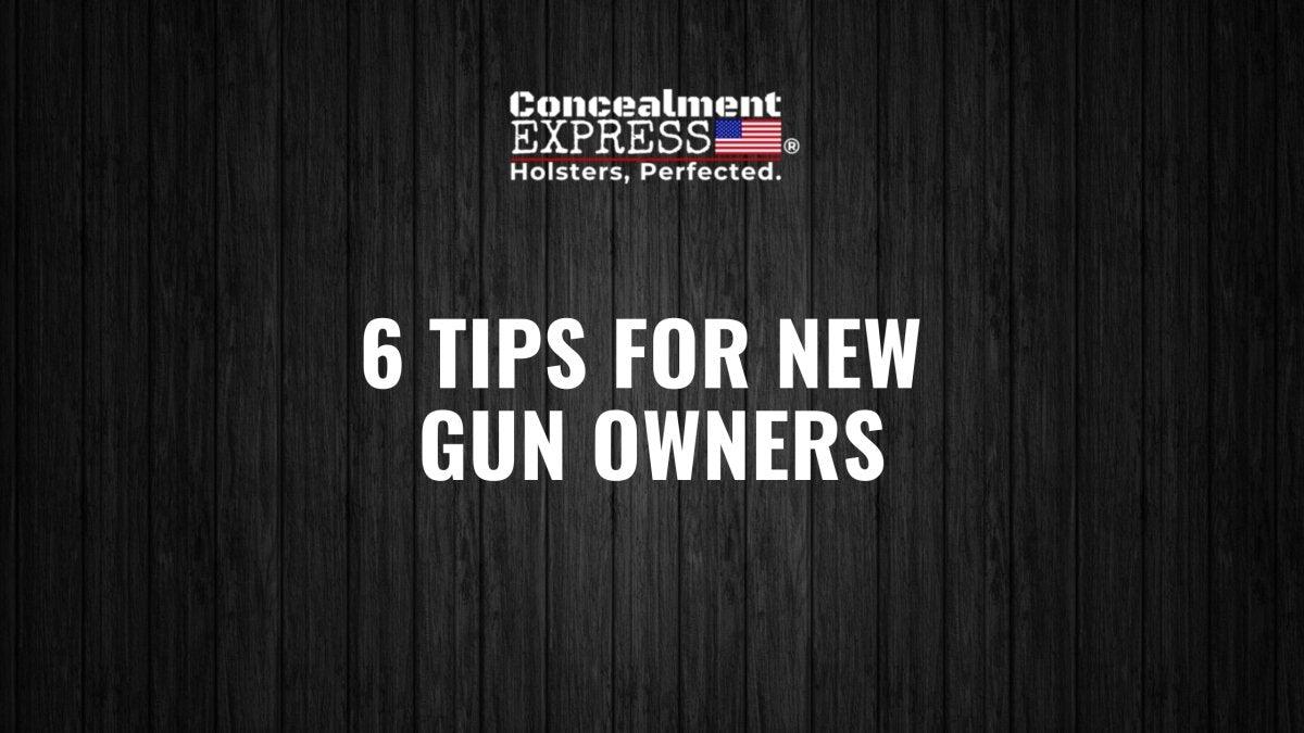 6 Tips for New Gun Owners - RoundedGear.com