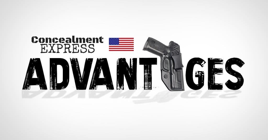 Advantages of Concealment Express Gun Holsters - RoundedGear.com