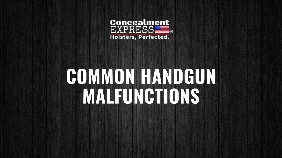 Common Handgun Malfunctions - RoundedGear.com