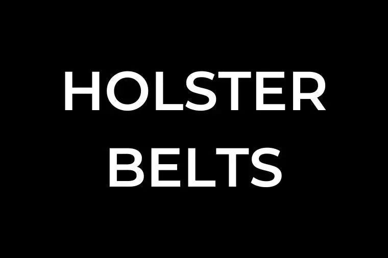 Holster Belts
